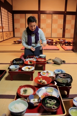 Cena in un monastero del Koya-san